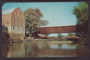 Covered Bridge,Burfordsville,MO Postcard