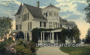 Home of Mrs Mary Baker G Eddy - Concord, New Hampshire NH  