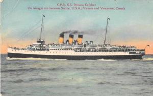 CRP SS Princess Kathleen Steamer Antique Postcard J50679 