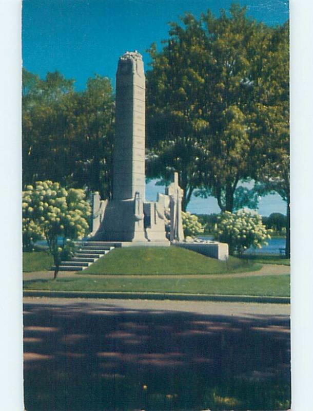 Pre-1980 MONUMENT SCENE Fredericton New Brunswick NB F2472