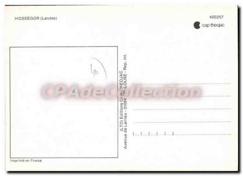 Postcard Modern Hossegor