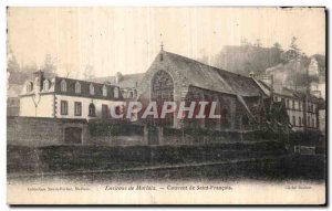 Old Postcard surroundings Morlaix Convent of St. Francois
