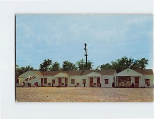 Postcard De Soto Motel, DeSoto, Illinois