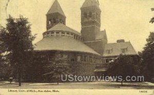 Library, University of Michigan in Ann Arbor, Michigan