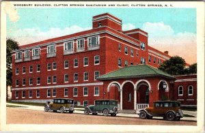 Postcard HOSPITAL SCENE Clifton Springs New York NY AL7767