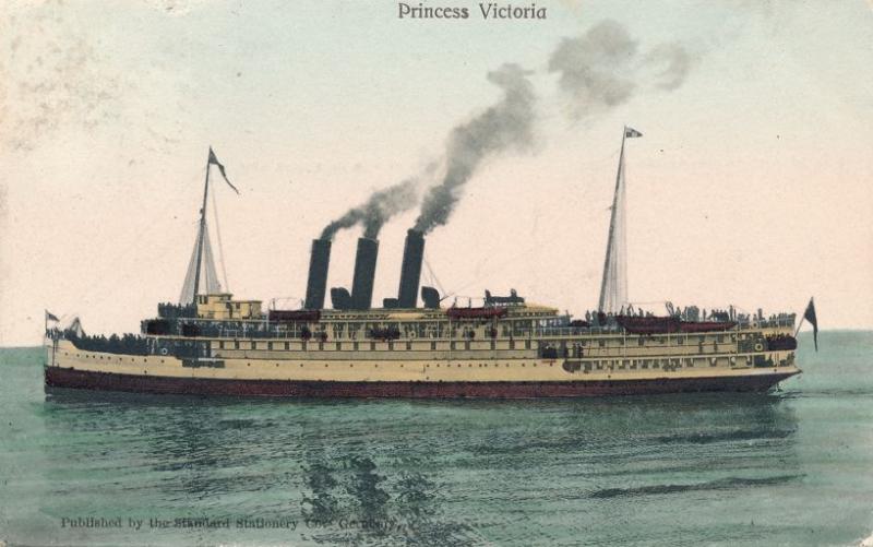 Steamship Princess Victoria Vancouver British Columbia to Seattle area pm 1907