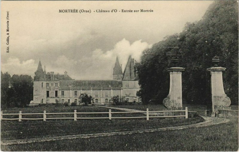 CPA Mortree Chateau d'O, entree sur Mortree FRANCE (1054103)