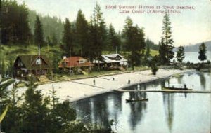 Summer Homes at Twin Beaches - Coeur d'Alene, Idaho ID  