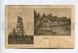 426449 Czech Nove Mesto pod Smrkem Neustadt Bohmen Lookout tower Border