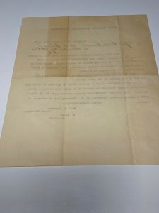 Rare 1903 John Ericson Centennial Letterhead Statue Unveiling Battery Park NY