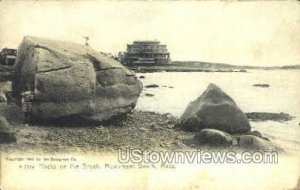 Rocks on the Beach - Monument Beach, Massachusetts MA  