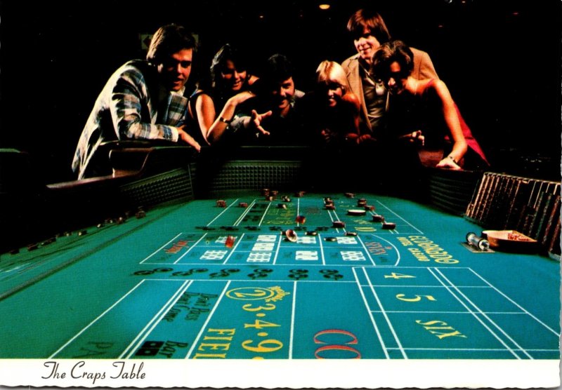 Nevada Las Vegas The Craps Table