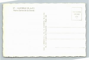 RPPC of Marseille, Notre Dame de la Garde, Postcard 