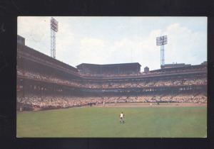 PITTSBURGH PIRATES BASEBALL STADIUM FORBES FIELD ROBERTO CLEMENTE OLD POSTCARD