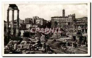 Old Postcard Roma Foro Romano