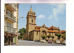 Cars Outside Church of San Sebastian, Reinosa, Spain