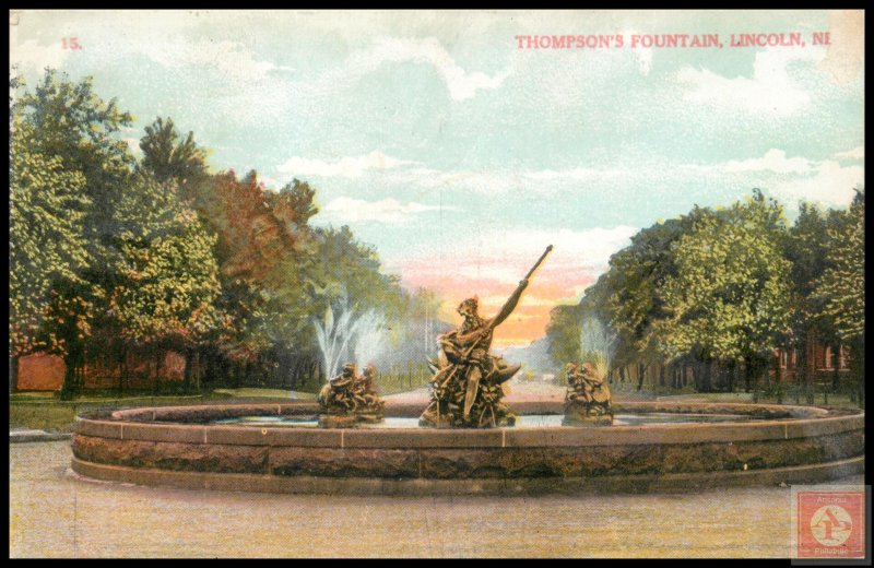 Thompson's Fountain, Lincoln, Nebr