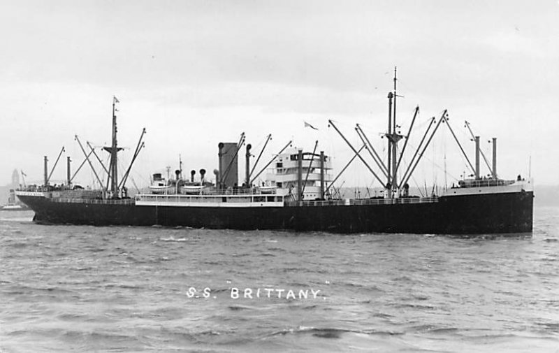 S.S. Brittany Real Photo S.S. Brittany, Royal Mail Steam Packet Company View ...