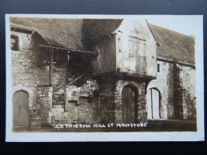 Kent MAIDSTONE Old Tithe Barn MILL ST c1906 RP Postcard