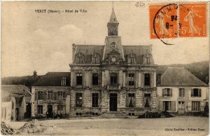 CPA VERZY MARNE-Hotel de Ville (490521)