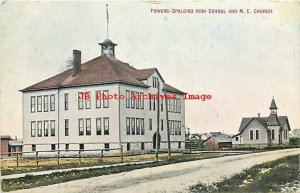 MI, Powers, Michigan, Powers-Spalding High School, Methodist Episcopal Church