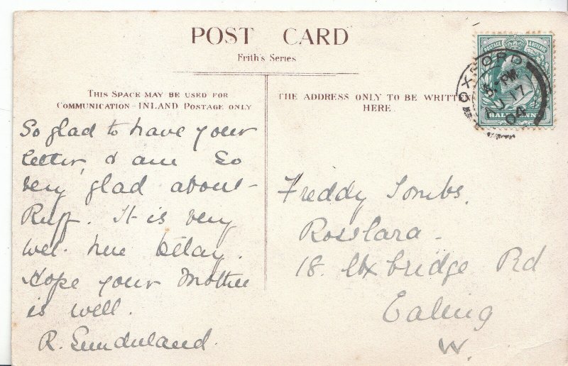 Genealogy Postcard - Family History - Tombs - Ealing - London W   BH5451