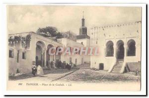 Morocco Tangier Old Postcard instead of the Casbah