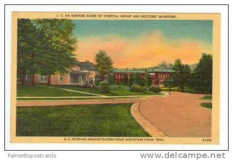 Hospital, Doctor´s Quarters, US VA Hospital, Mountain Home, Tenn., 30-40s