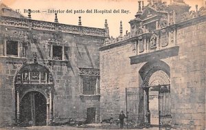 Interior del patio del Hospital del Rey Burgos Spain Unused 
