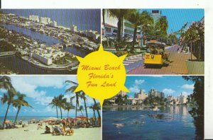 America Postcard - Miami Beach - Florida's Fun Land - Ref 17506A