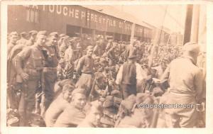 St Nazarie, June 1919 Military Real Photo Soldier Writing on back 