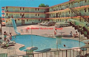 CA, Sonora, California, Sonora Towne House Motel, Swimming Pool, DP No 66320C