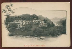 Early Japan Photo Postcard Kanaya Hotel Nikko  B3985