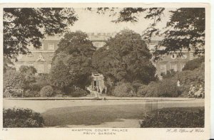 Middlesex Postcard - Hampton Court Palace - Privy Garden - Ref TZ216