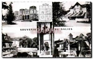 Old Postcard Souvenir De Salies