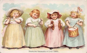 Prospective Purchasers of Estey Pianos, Estey Piano Co, N.Y.C., Early Trade Card