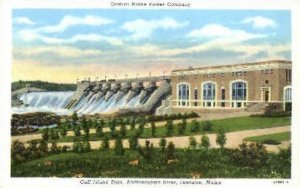 Gulf Island Dam in Lewiston, Maine