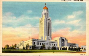 Nebraska Lincoln State Capitol Building Curteich