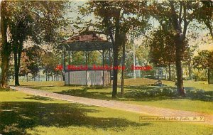 NY, Little Falls, New York, Eastern Park, Band Stand, Utica Paper