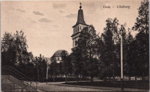 Finland Oulu, Uleaborg Vintage Postcard C129