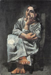 Siddende Kvinde, By Pablo Picasso  