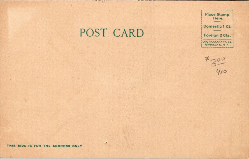 Vtg 1906 Post Office Greetings From Ellsworth Maine ME Postcard