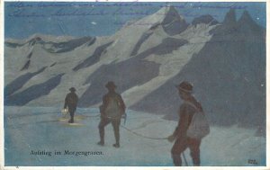 Austrian painter, graphic artist and mountaineer Otto Barth alpinism climbing