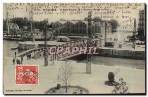 Old Postcard St Nazaire Bridge Rolling In New entry The Harbor Boat