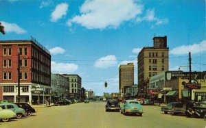 Postcard Greensboro Avenue, Looking North in Tuscaloosa, Alabama~126112
