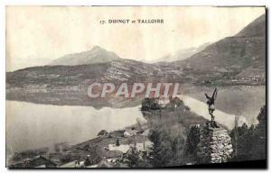 Old Postcard Duingt and Talloire