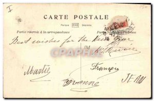 Old Postcard Fancy (drawing hand) Flags