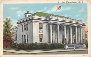 G86/ Hopkinsville Kentucky Postcard   c1940s Post Office Building