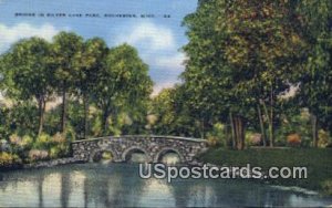 Bridge, Silver Lake Park in Rochester, Minnesota