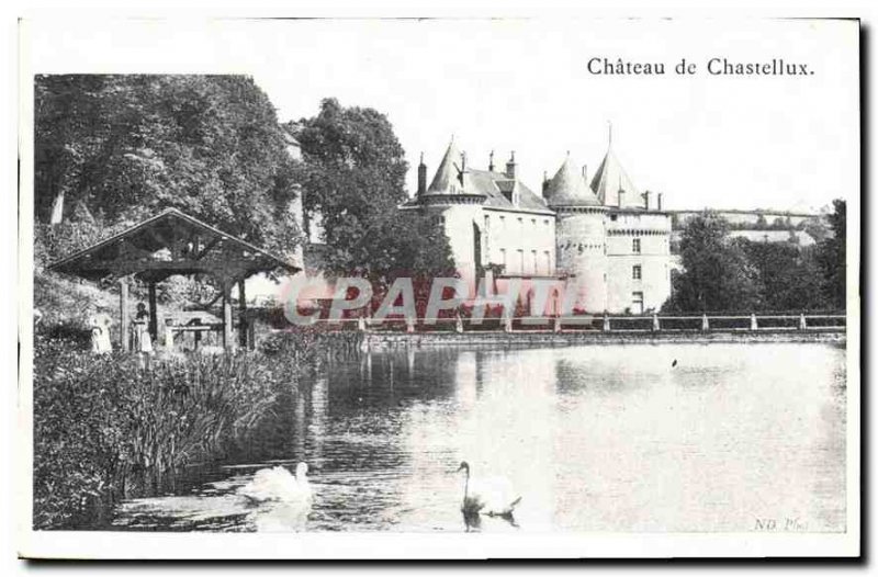 Old Postcard Chateau de Chastellux